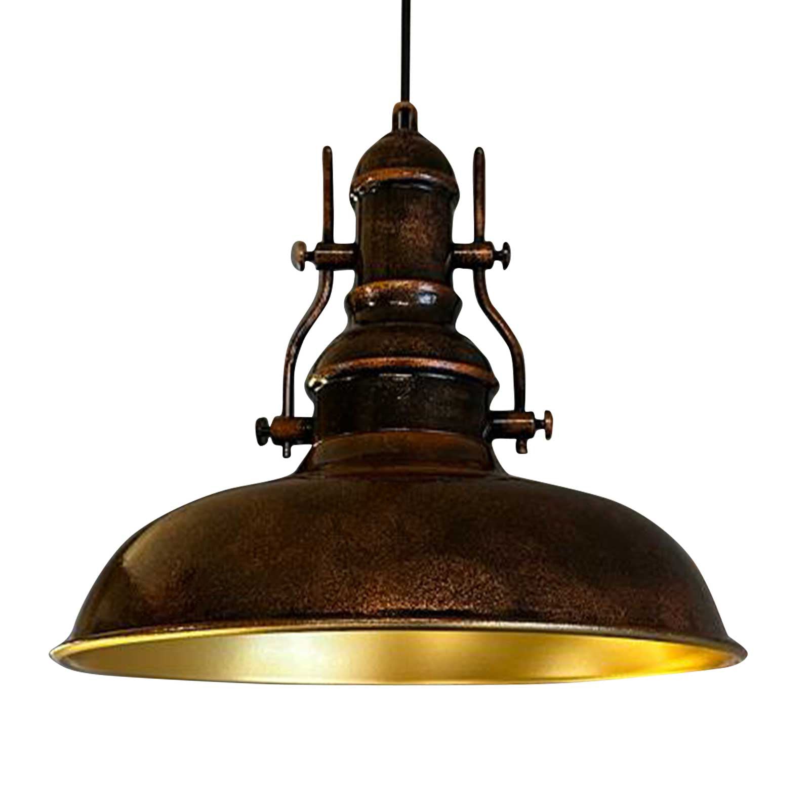 Nota Antik Bakır Tekli Avize